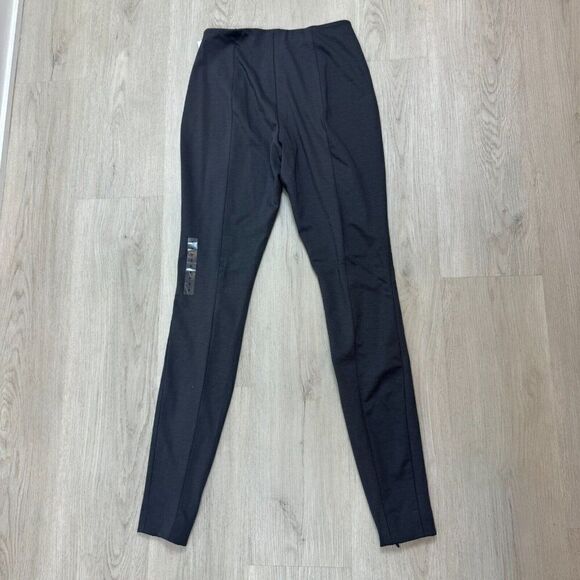 Polo Ralph Lauren High Waisted Pleated Leggings Womens Small Gray 211860645007 - Picture 2 of 3